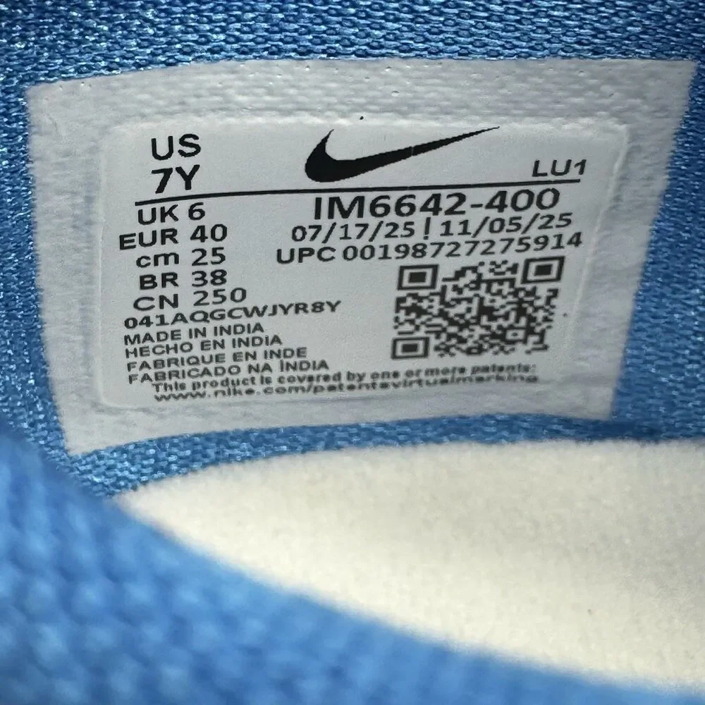 Nike Kobe 9 Low EM GS Hydrogen Blue IM6642-400 Size 7Y / Wmns 8.5 NEW Basketball